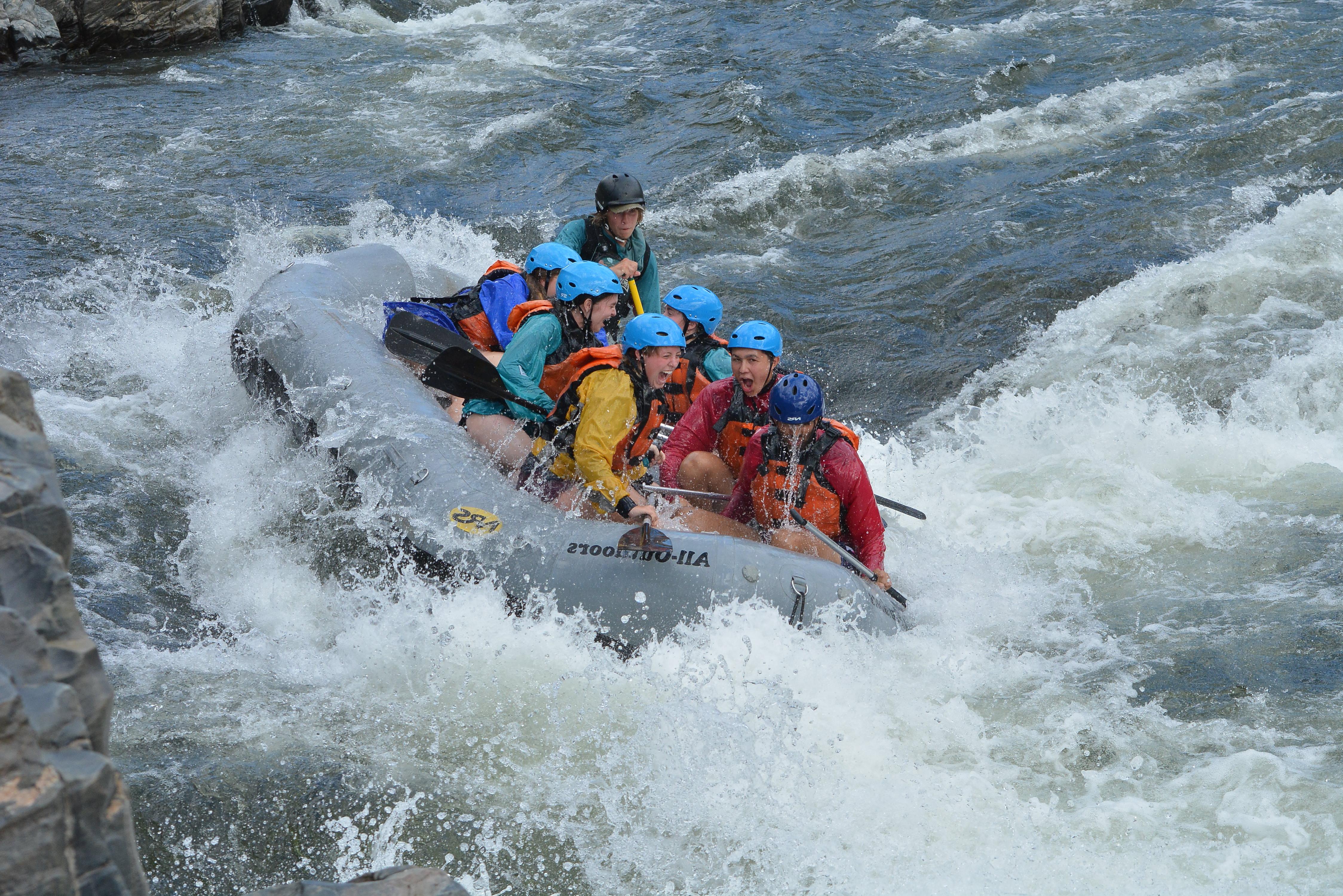 White water rafting